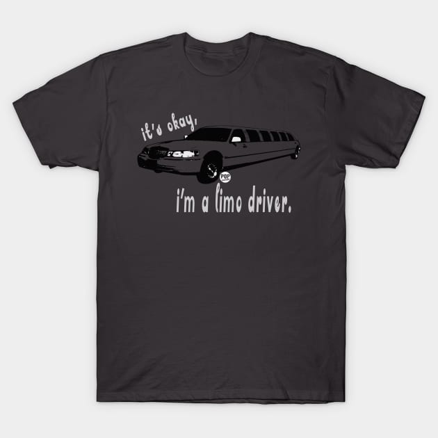 LIMO DRIVER T-Shirt by toddgoldmanart